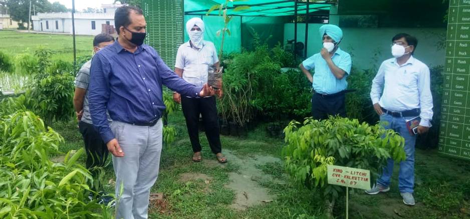 'Horticulture Department team inspects Pvt Nurseries in Jammu district'